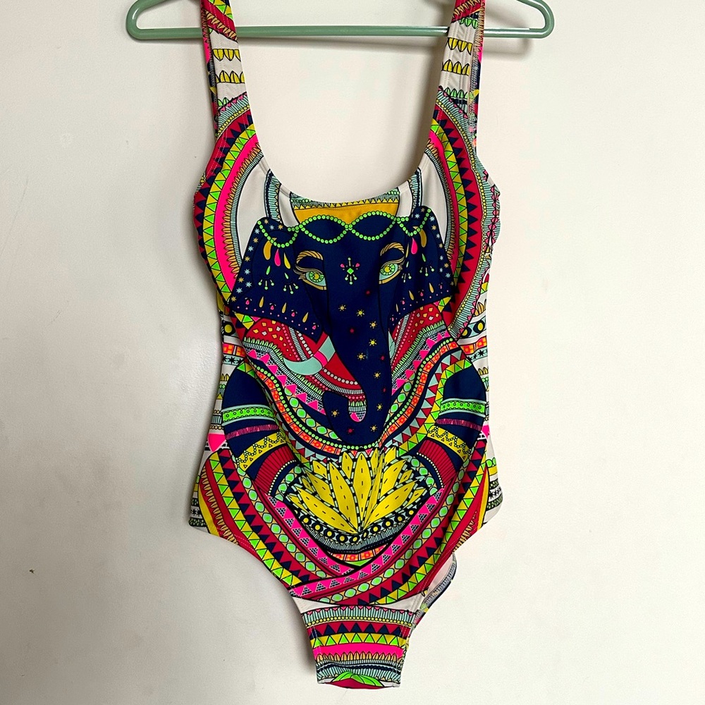 Beautiful bright colored Mara Hoffman swimsuit.